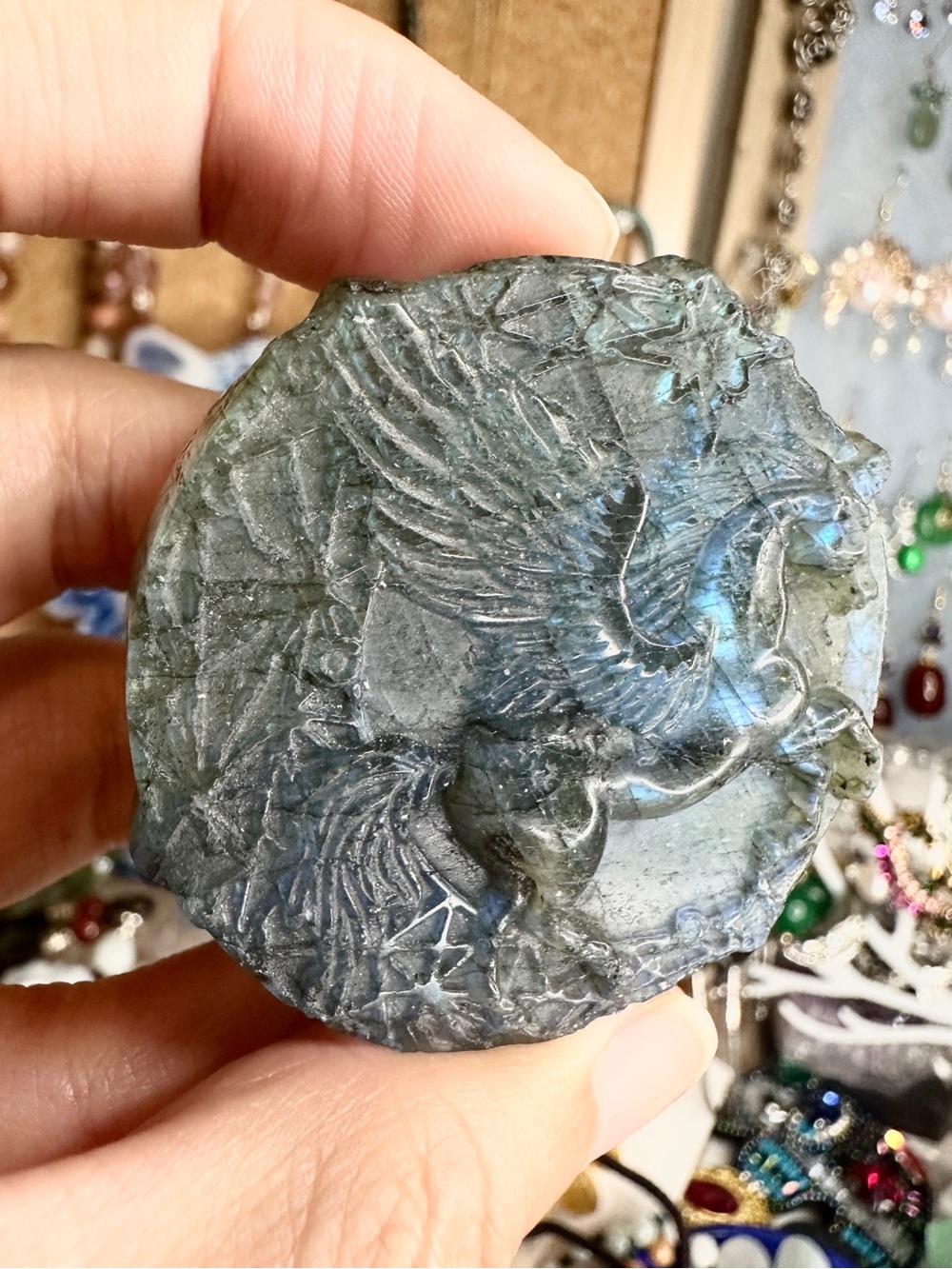 Pegasus Lab Stone Pendant 1.68 inch